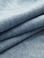 Asymmetric Waist Wide-Leg Jeans