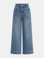 High-Waisted Wide-Leg Jeans